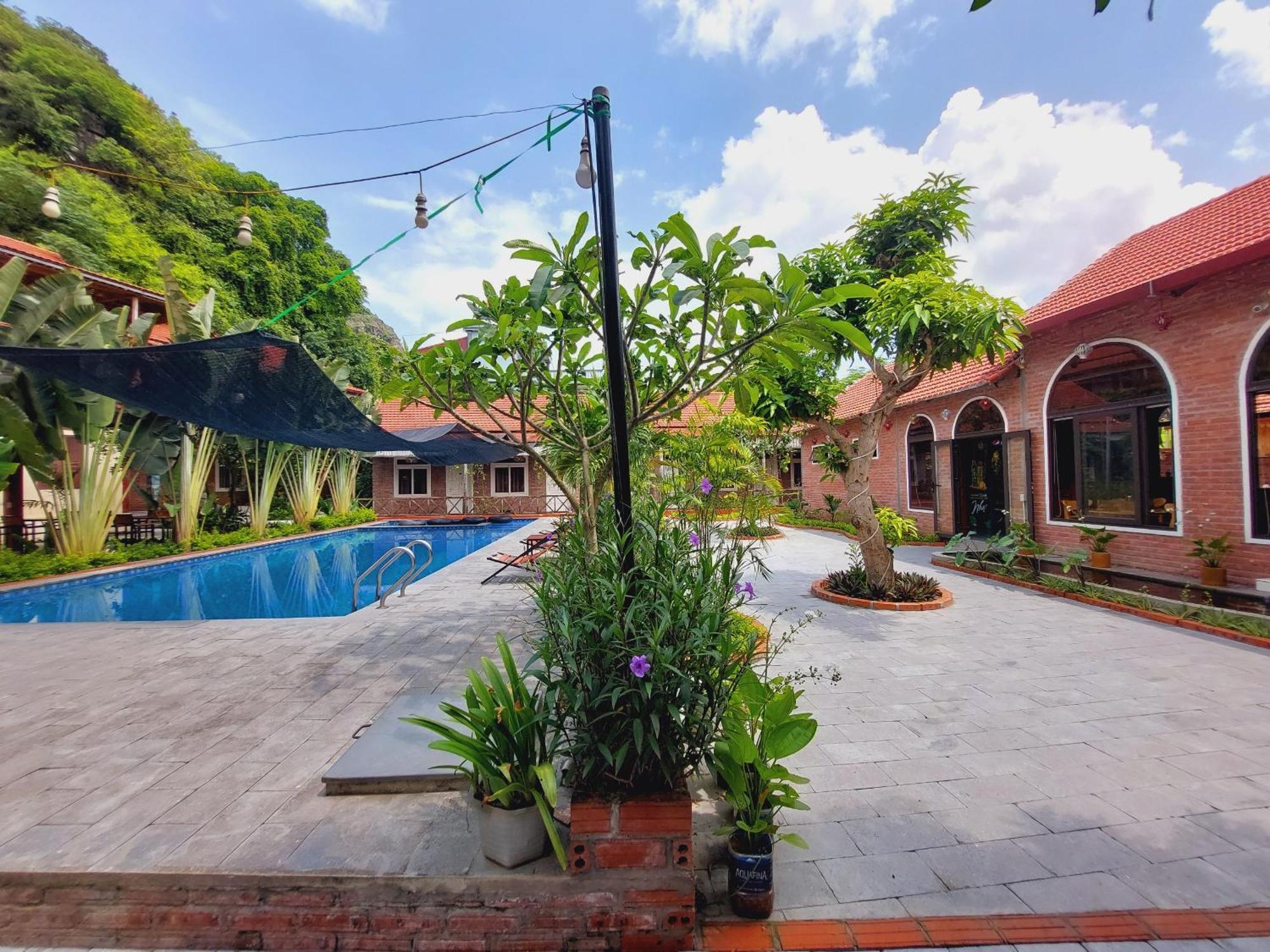 Ninh Binh Mountain Side Homestay & Cafe المظهر الخارجي الصورة